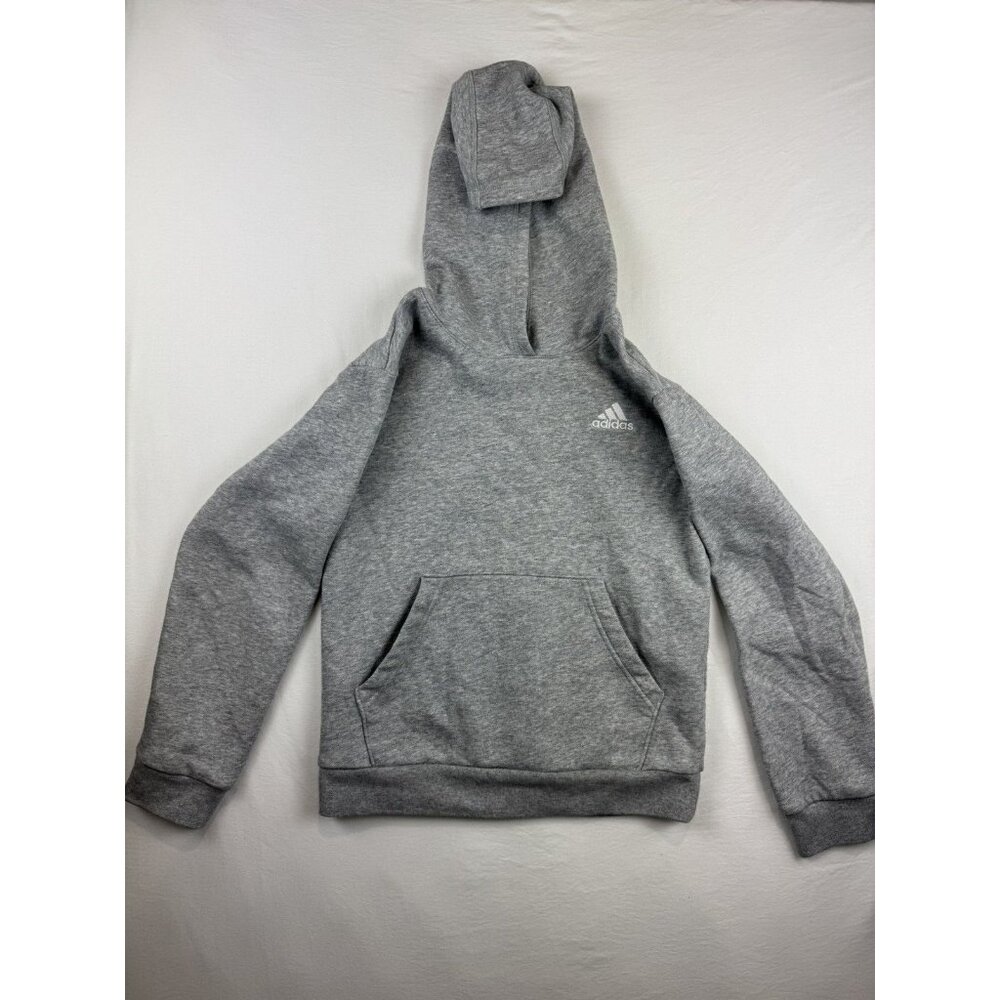 Adidias Boys Hoodie Size Med 10/12 pouch pocket